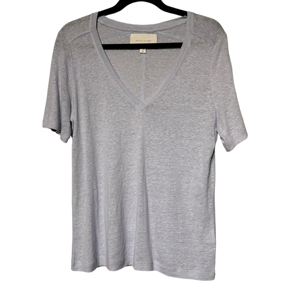 BROCHU WALKER  | Women’s Amari Tee - Light Blue - Sz‎ Medium